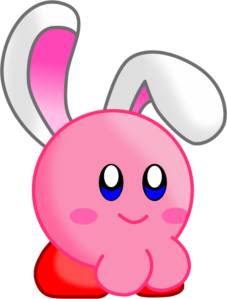 Kirkify Rabbit Bunny Kirby by redballbomb on DeviantArt