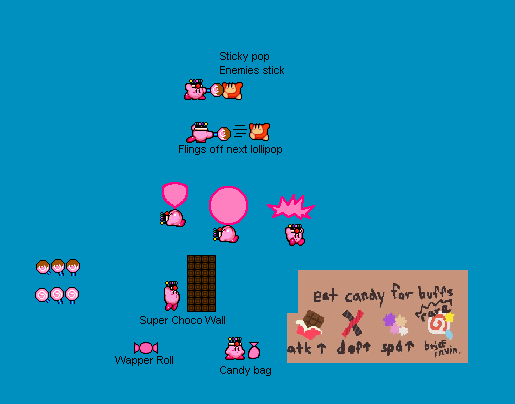 Candy kirby new moves by redballbomb on DeviantArt