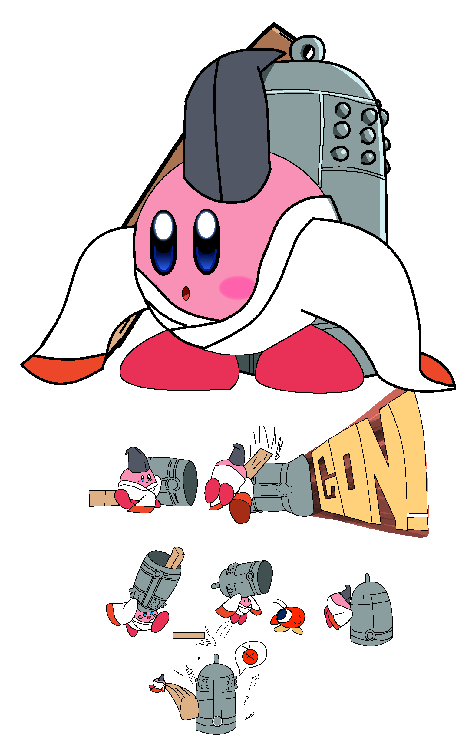 Temple Bell Kirby by redballbomb on DeviantArt Temple Bell Kirby by redballbomb on DeviantArt