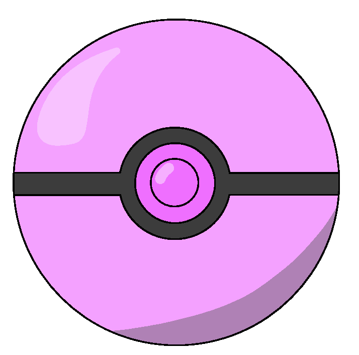 Pink Poke Ball Icon