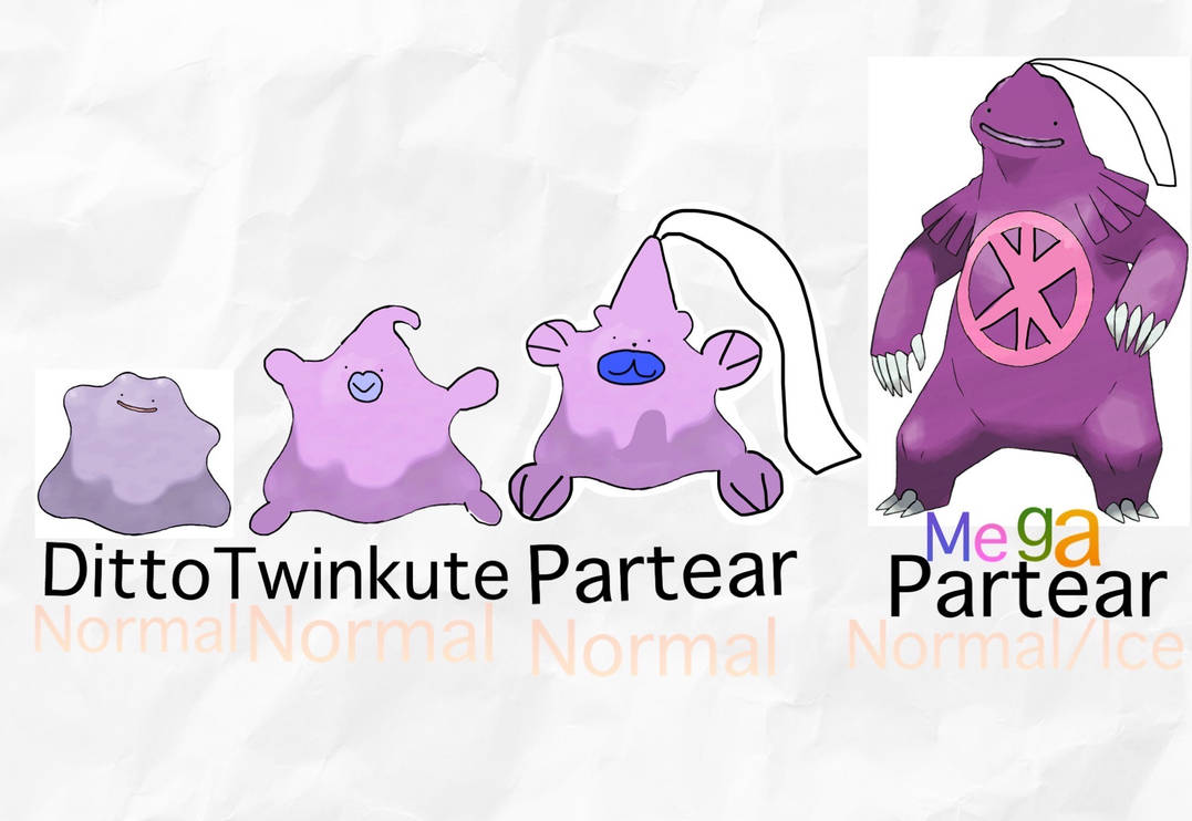 Ditto Fan Evolution By Lucydrawer11 Ddrwjhh by redballbomb on DeviantArt
