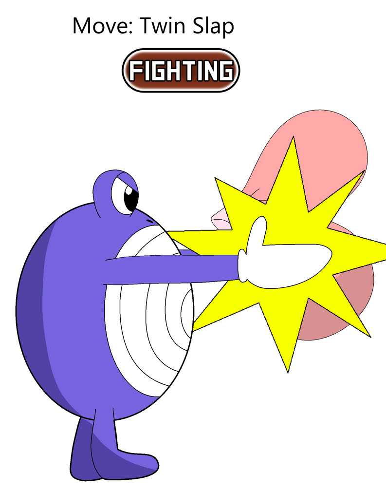 Double Slap Fighting type move: Twin Slap by redballbomb on DeviantArt