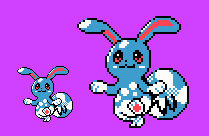 Azumarill Redesign or Mega by redballbomb on DeviantArt