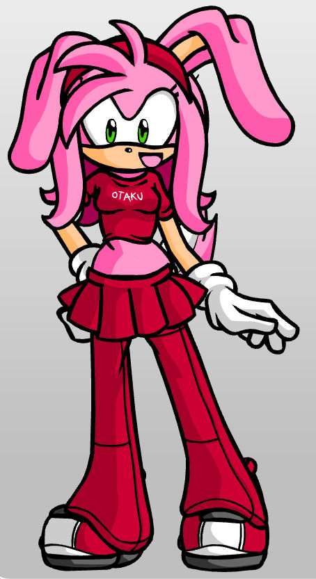 Deviantart Amy The Rabbit Amy older (as a bunny) by redballbomb on DeviantArt