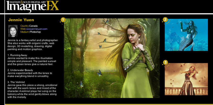 ImagineFX August 2010 Feature