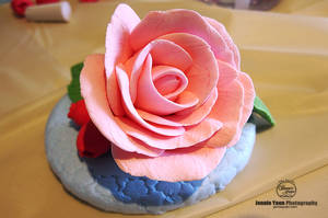 Clay Art Rose