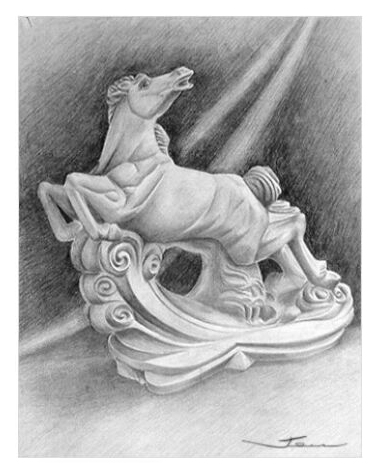 Horse Sculpture by sweetcivic