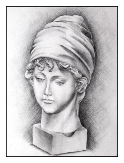 Pencil sketch of a Woman by sweetcivic