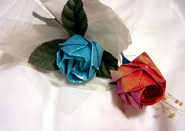 Origami Roses