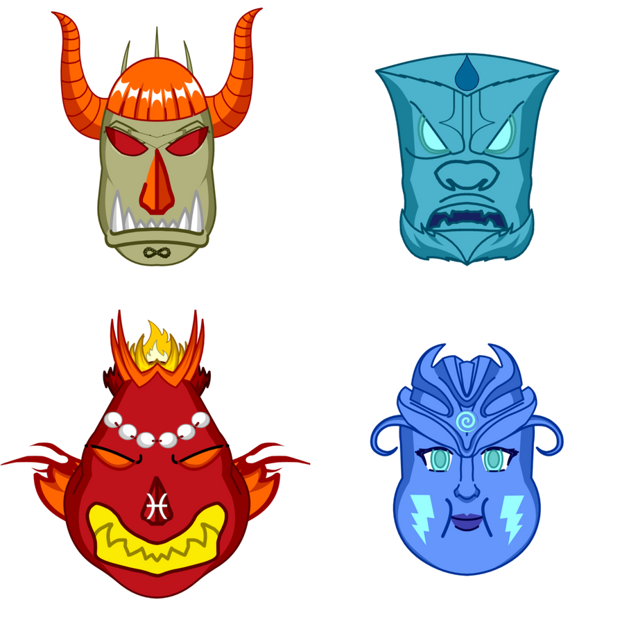 Byte Elementals Deviantart The Elementals by MrFlagman1999 on DeviantArt