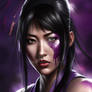 Mortal Kombat in Digital Watercolor - Li Mei