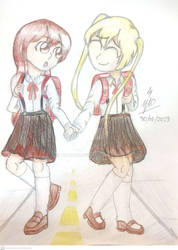 Hanako and Misaki