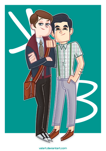 Kurt and Blaine