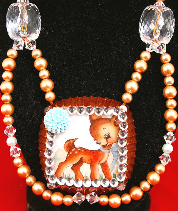 Cute Baby Deer necklace