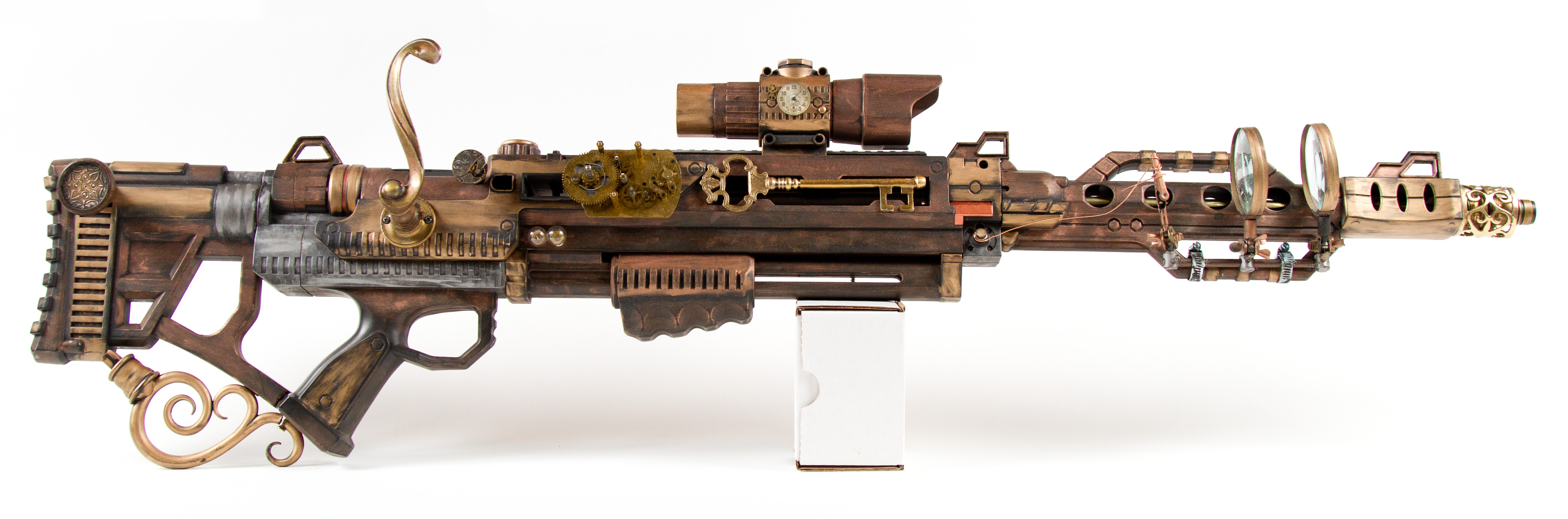 Rustpunk Rifle Steampunk Rifle by 3Dpoke on DeviantArt