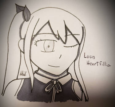 Inkotber 2019: Day 25: Lucy Heartfilia