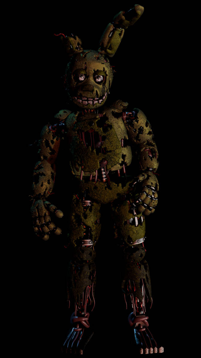 Spring Trap Rng Springtrap Render by DexCasul on DeviantArt