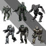 Blender battletech mechs 5