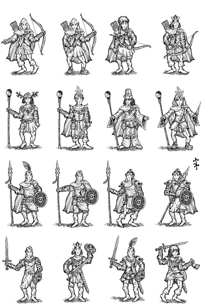 Osr Commandant DnD OSR Elves by pickledtezcat on DeviantArt