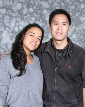 Me and Michelle Rodriguez