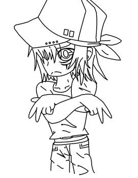 Jack's WHITE AND NERDY: lineart