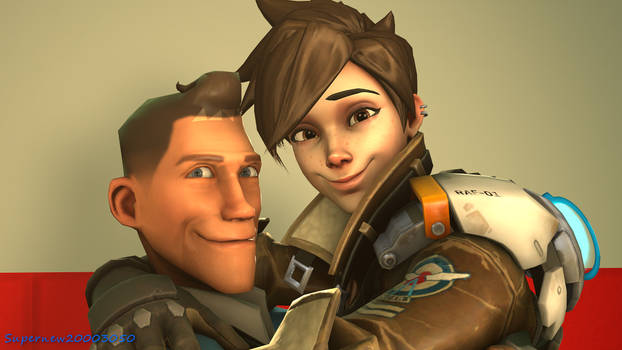 Tracer x Scout Portrait[SFM]