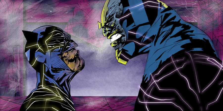 Batman vs Darkseid