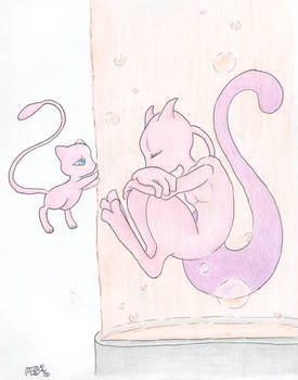 Mew An Tanked Mewtwo