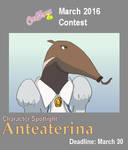 2016 March Contest: Anteaterina by TomoyoIchijouji