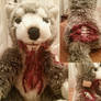 PLUSH SALE: Zombie lil nighmare wolf