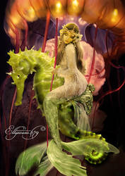 Mermaid Carousel - Colour Version