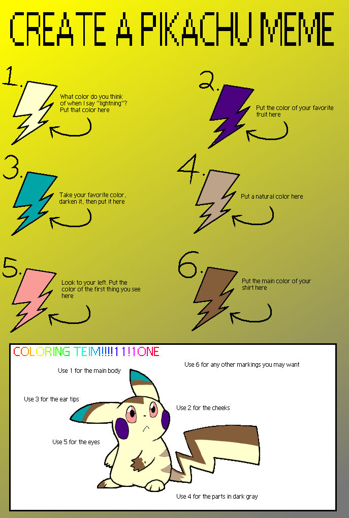 Trumpachu Pikachu Meme Thingy by LunaryHues on DeviantArt