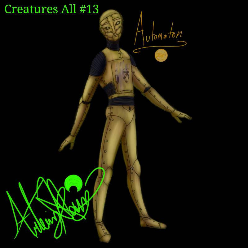 Creatures All #13 - Automaton by Artiegamer13 on DeviantArt