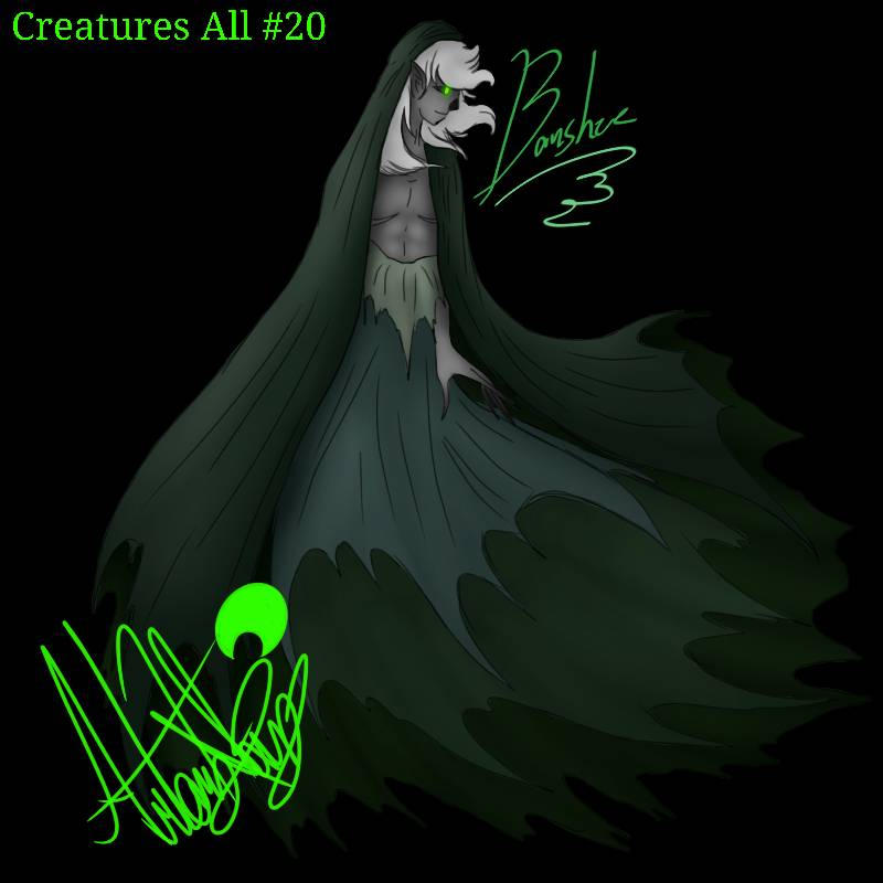 Creatures All #20 - Banshee by Artiegamer13 on DeviantArt