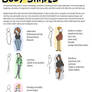 Character Designing: Body Shapes