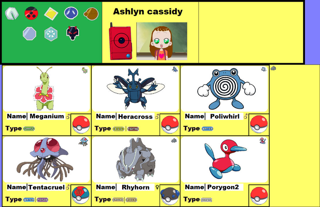 Datable Pokemon Ashlyn's pokemon data (johto style) by grantgdude2 on DeviantArt