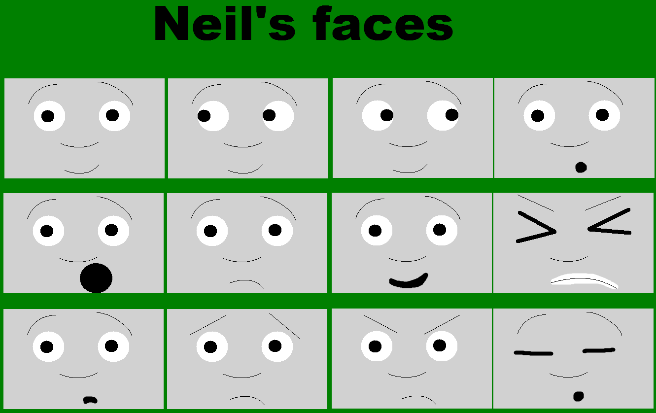 Neil Rws Face Neil's Faces by grantgdude2 on DeviantArt