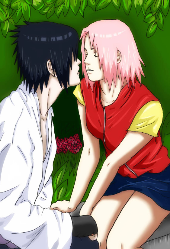 Primer beso .sasusaku.