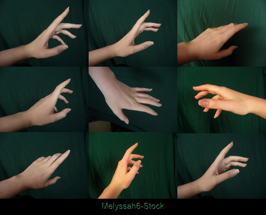 Hand Pose Stock - Reaching