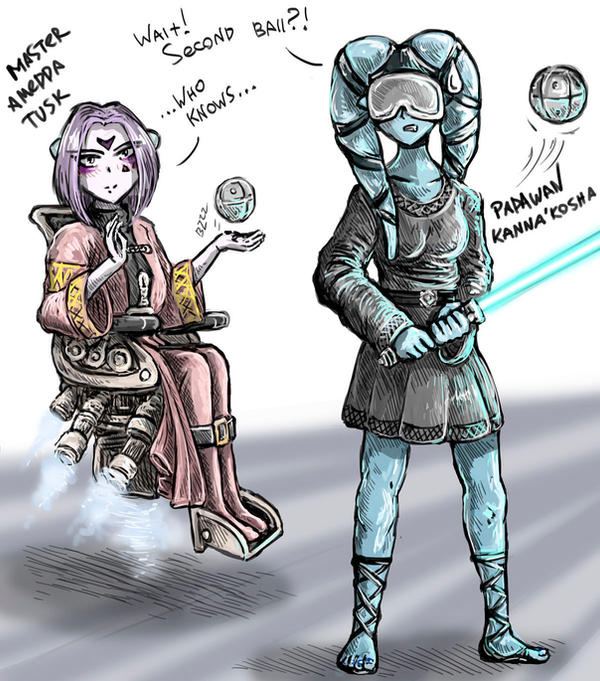 Padawan Master Master + Padawan by hielga on DeviantArt