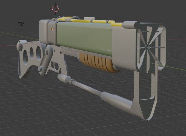 Laser Rifle Deviantart AER9 Laser Rifle other side by capdukeymomoman on DeviantArt