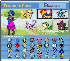 Pokemon Trainer card I.D.