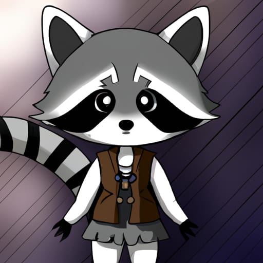 Anima Raccoon Anime raccoon by EmotionalGamer2 on DeviantArt