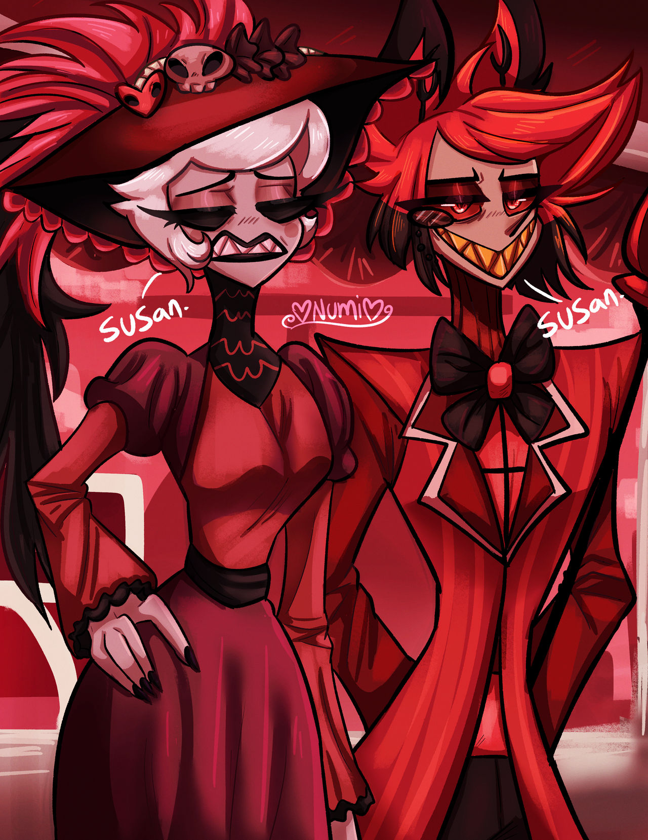 'Susan...' (Hazbin hotel) by CutearioNumi on DeviantArt