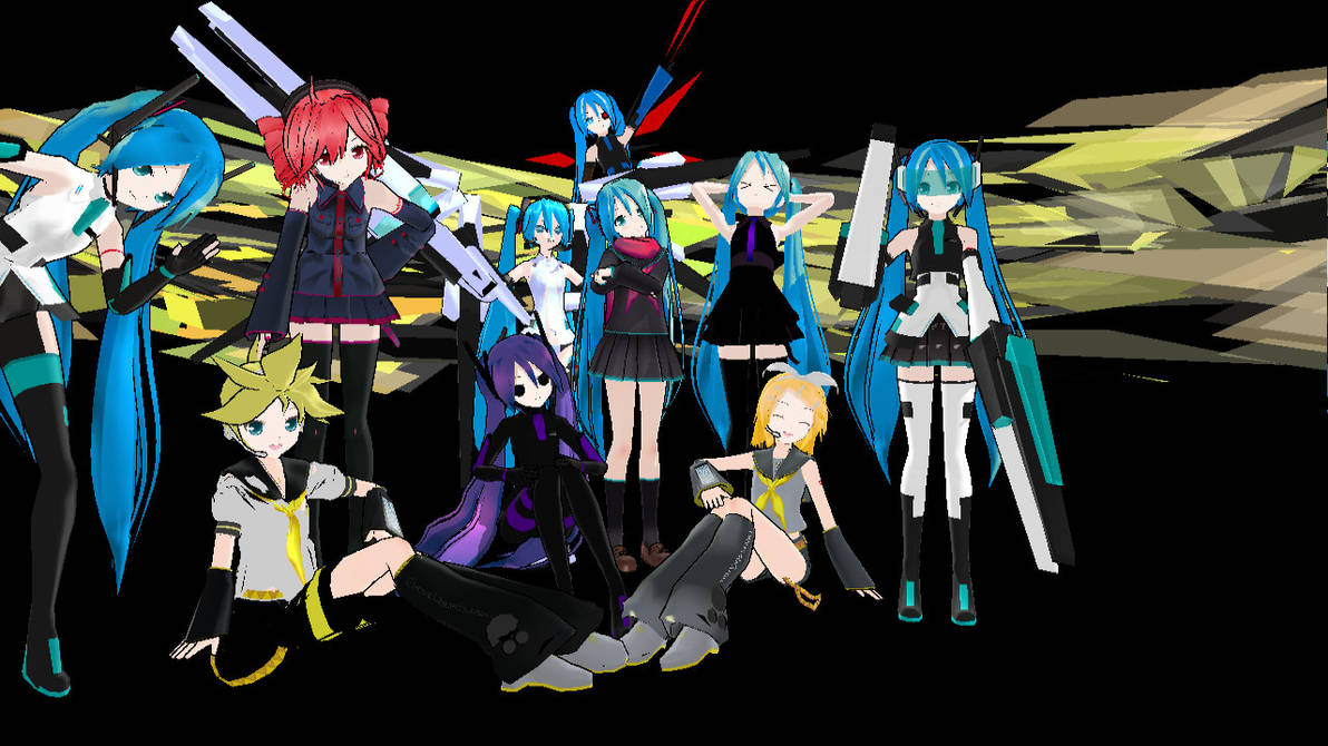 MMD Models overload by wakonio on DeviantArt