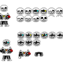 UT Skeleton's Plan Sans sprite sheet by me