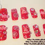 Red Dress Party - Nail Set