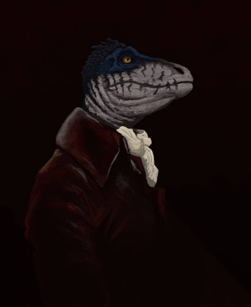 Rick Raptor Portrait of Richard The Raptor by PaleoMiguel on DeviantArt