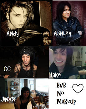 Black Veil Brides without Makeup!