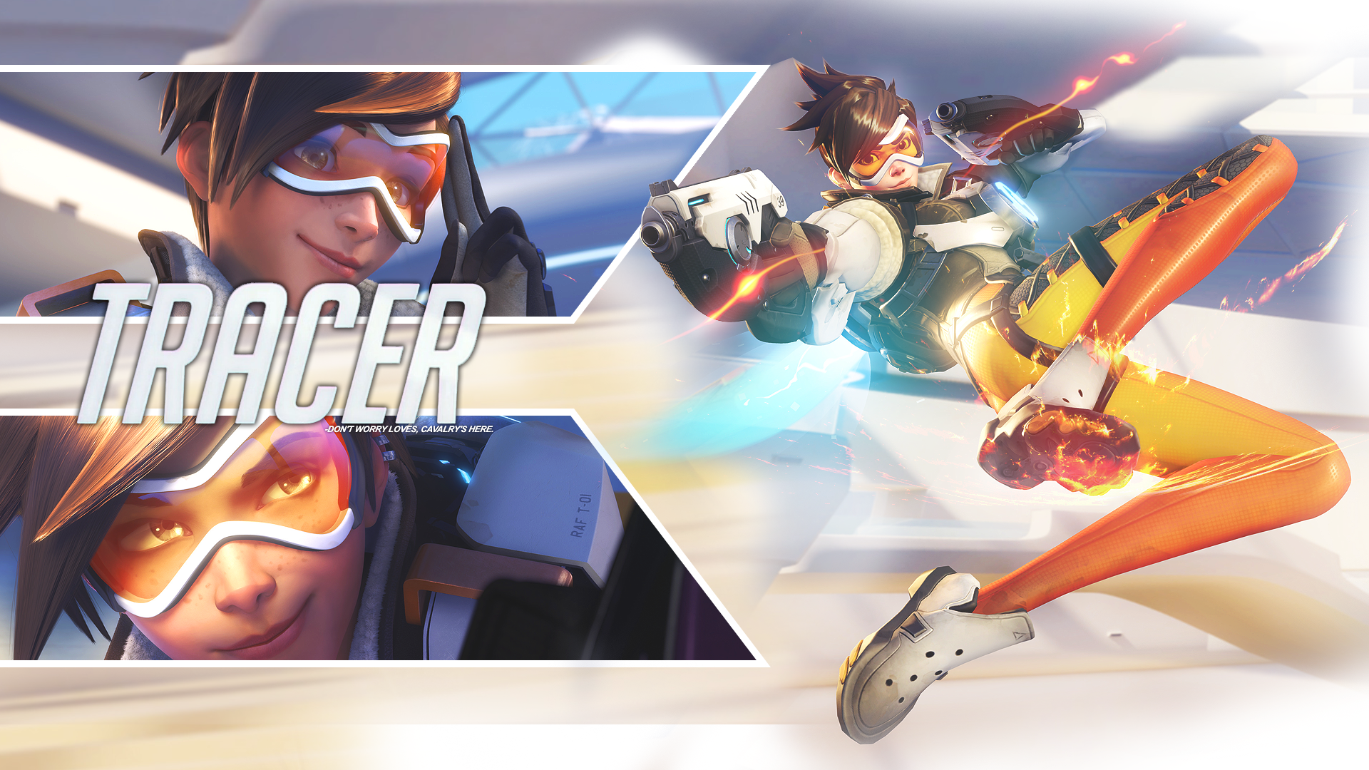 Overwatch) Tracer Wallpaper #2 by Ferexes on DeviantArt